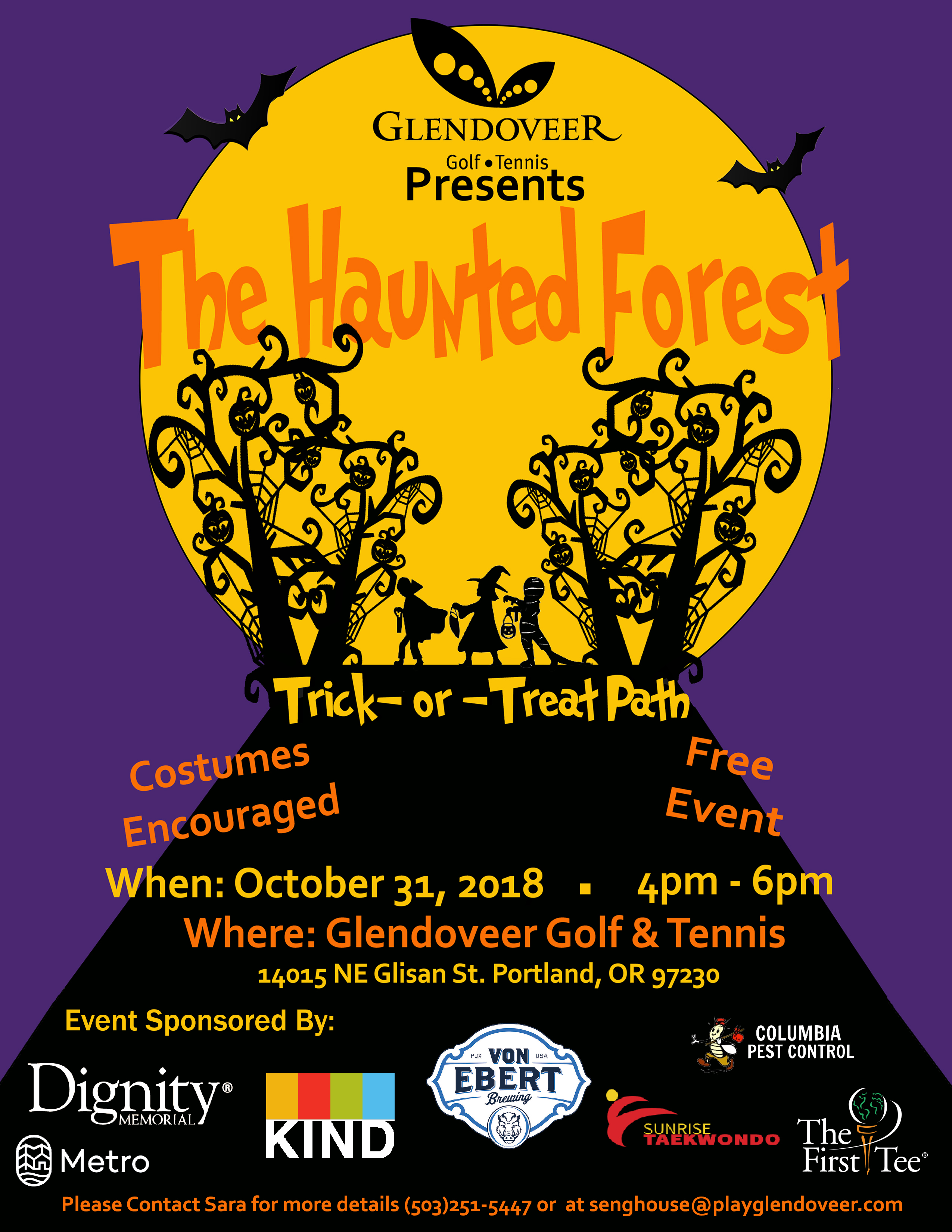 Haunted Forest 2018 flyer with logos1